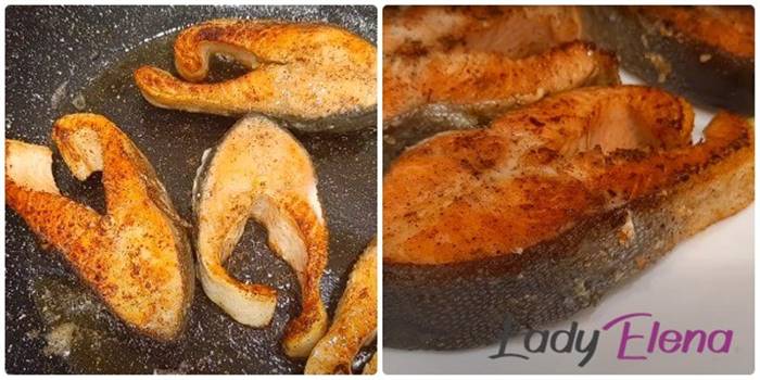 Форель на сковороді